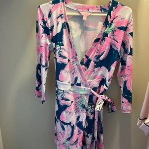 Lilly Pulitzer wrap romper